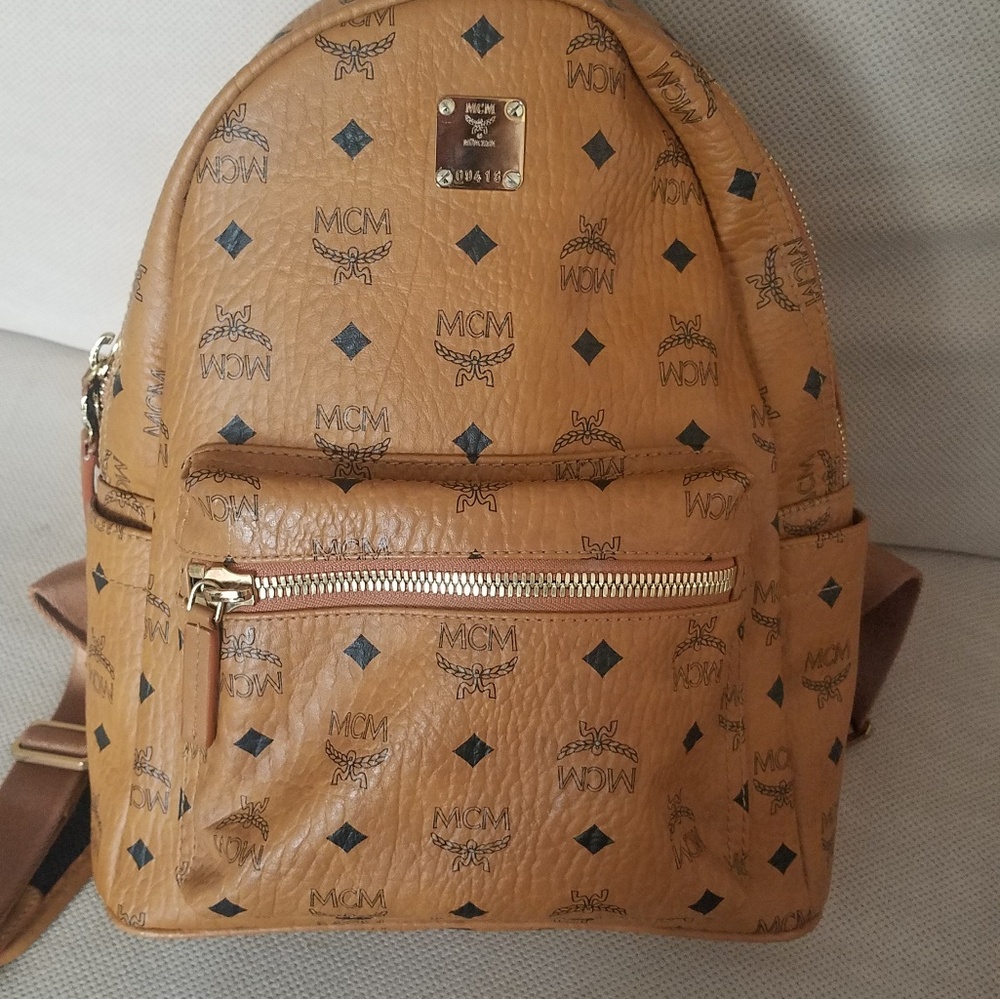 MCM  small stark Visetos backpack